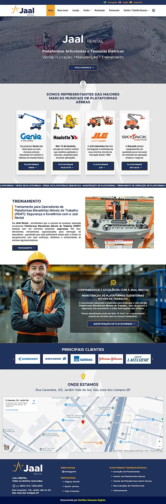 JAAL - Comercialização de Plataformas Aéreas