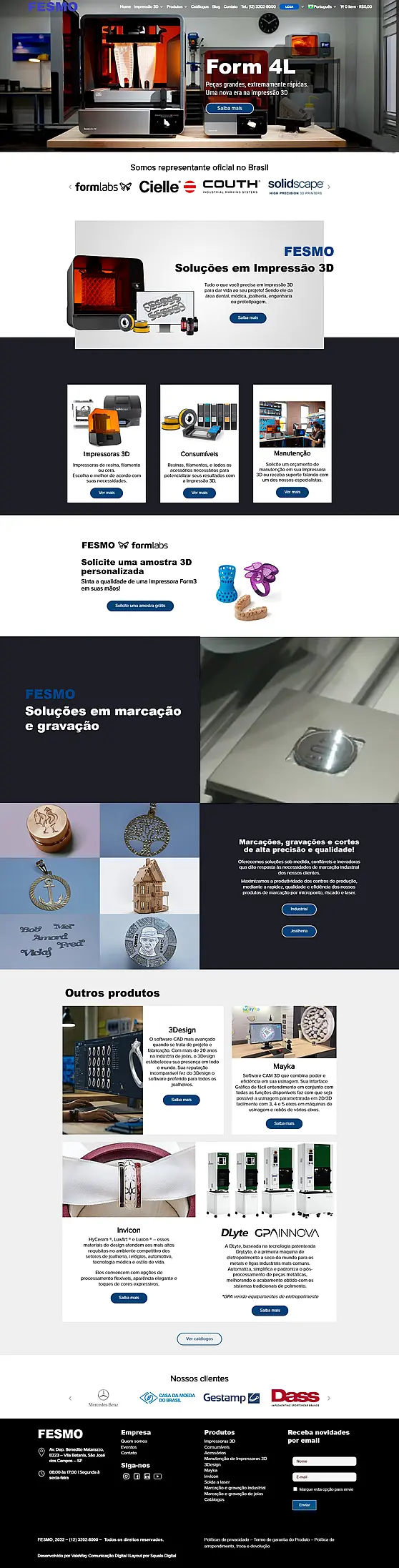 FESMO – Soluções em impressão 3D FESMO - Soluções em impressão 3D