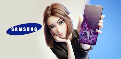 Sam a assistente virtual 3D da Samsung com redesign desenvolvido pela empresa Lightfarm