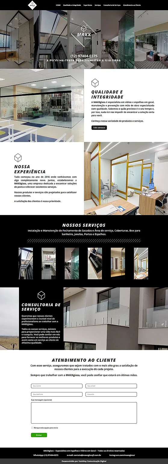 Maxx Glass – Vidros e Espelhos Maxx Glass - Vidros e Espelhos