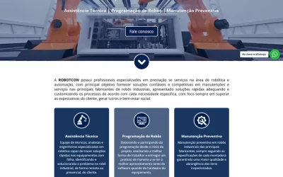 RobotCon – Serviços em Robôs industriais