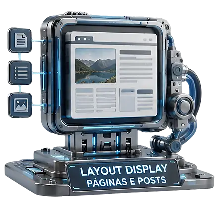 Conteudos com vários layouts